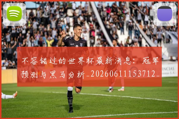 不容错过的世界杯最新消息:冠军预测与黑马分析_20260611153712_20260702173409